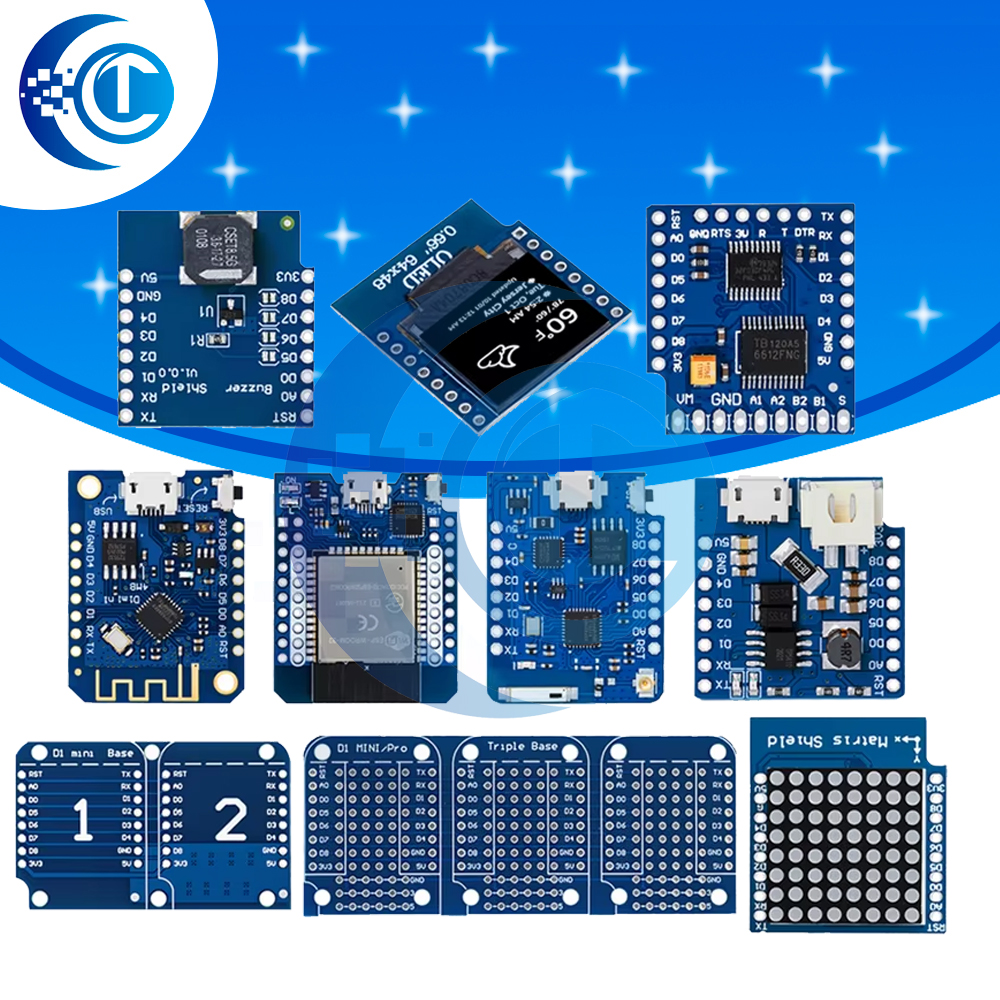 Esp8266 Nodemcu Board - ESP8266 D1 Mini Pro WiFi Development