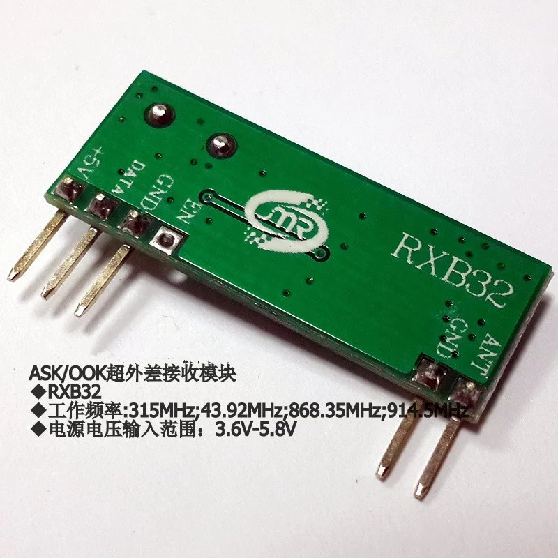 Diy Automation Projects - 433MHz Wireless Module ASK/OOK Transmitter Receiver