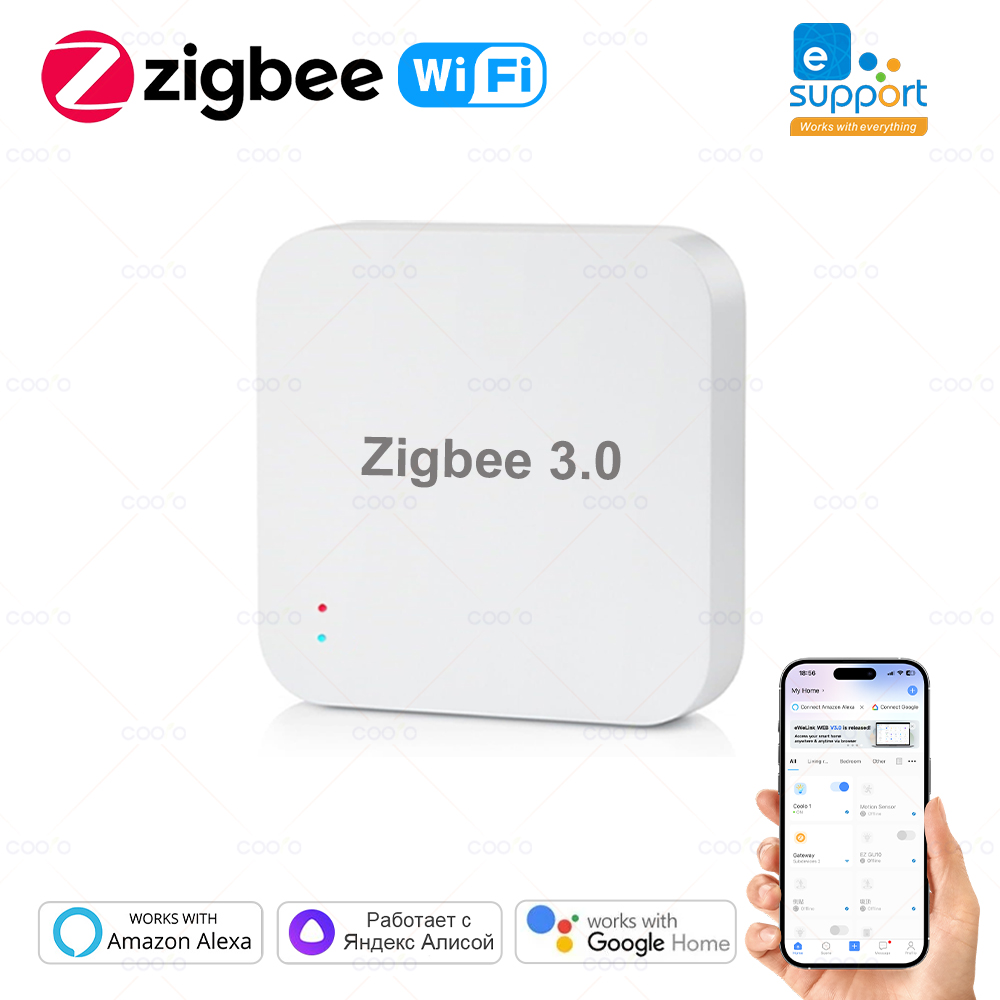 Home Automation Technology - Zigbee 3.0 Gateway Hub Smart Home