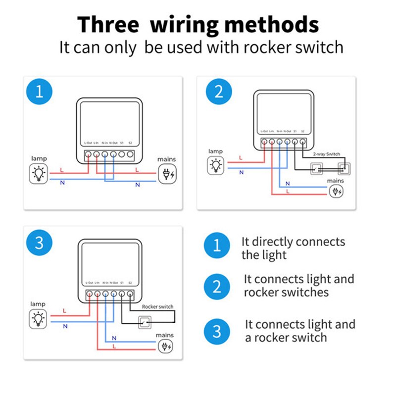 Tuya 16A Mini Wifi Smart Switc - Diy Home Automation Controller 리뷰 및 가격