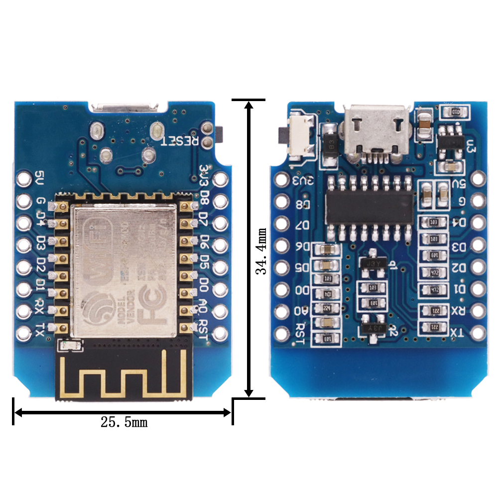 WeMos D1 Mini Pro V3.0 NodeMcu - Esp8266 Nodemcu Board 리뷰 및 가격