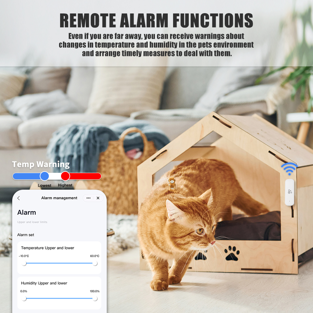 Tuya WiFi Temperature and Humi - Home Automation Technology 리뷰 및 가격