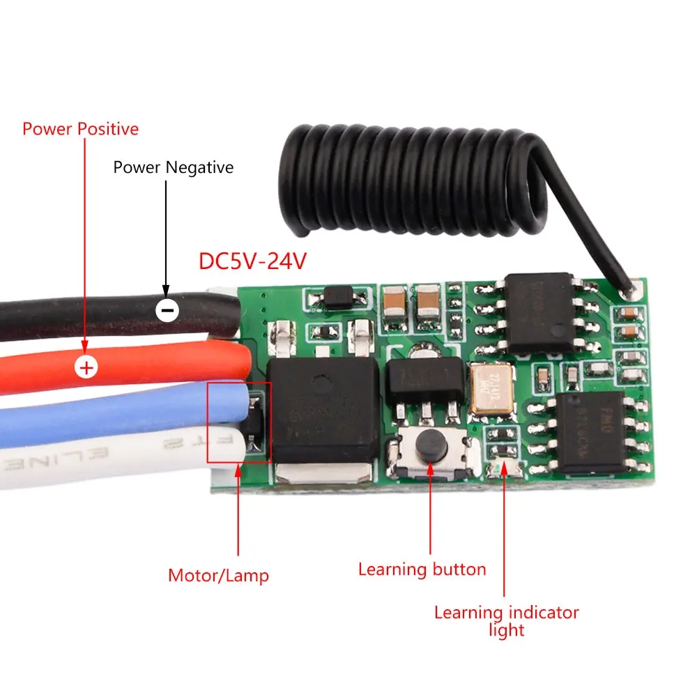 DC 3.7V-24V 433MHz Mini Wirele - 433Mhz Receiver Module 리뷰 및 가격