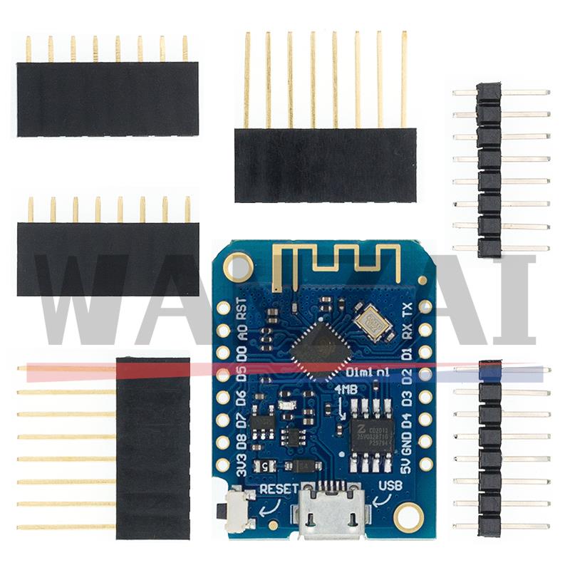 WeMos D1 Mini Pro V3.0.0 Bytes - Esp8266 Nodemcu Board 리뷰 및 가격