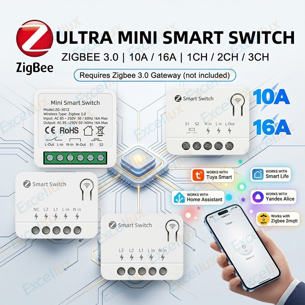 Mini Zigbee Smart Switch Modul - Diy Home Automation Controller 리뷰 및 가격