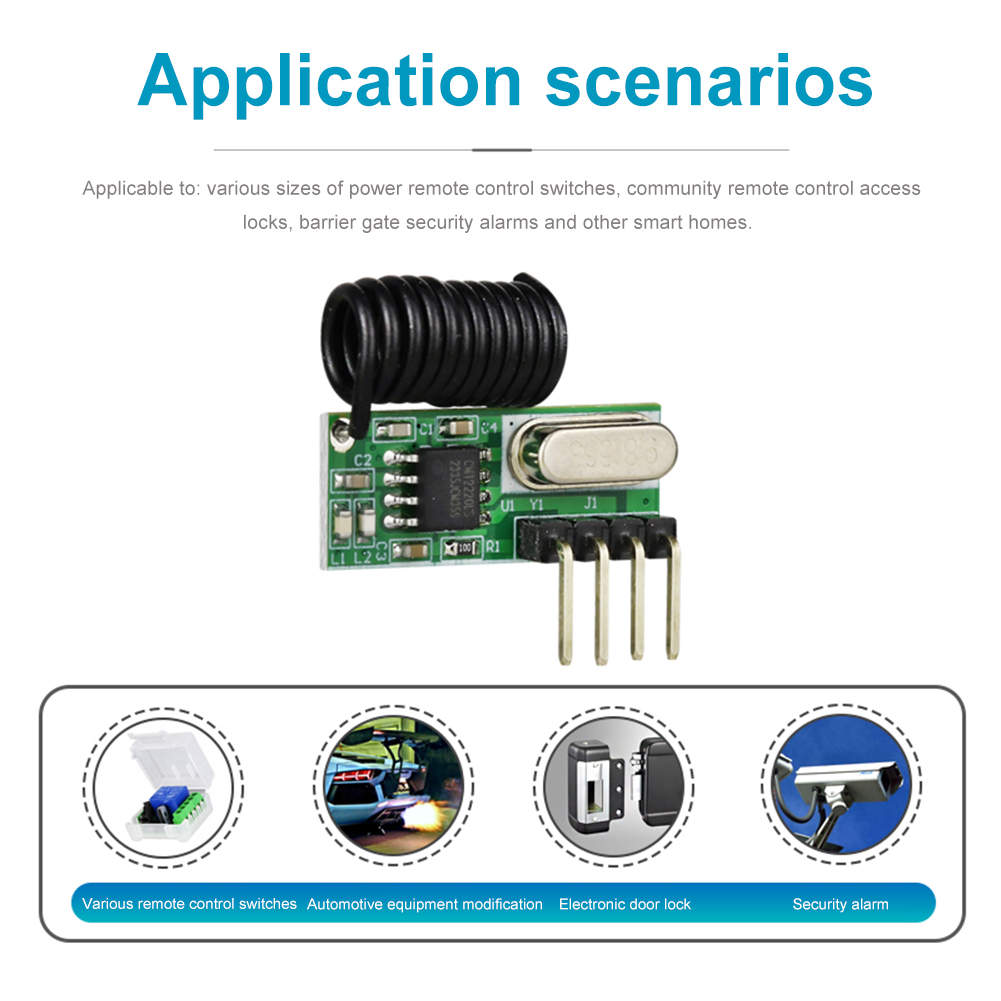315MHz/433MHz RF Wireless Modu - 433Mhz Receiver Module 리뷰 및 가격