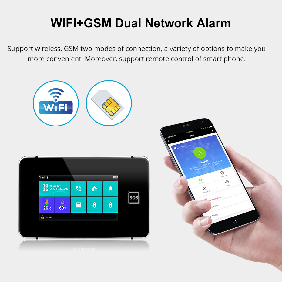 KERUI Tuya Alarm Panel DIY You - Home Automation Diy Kit 리뷰 및 가격