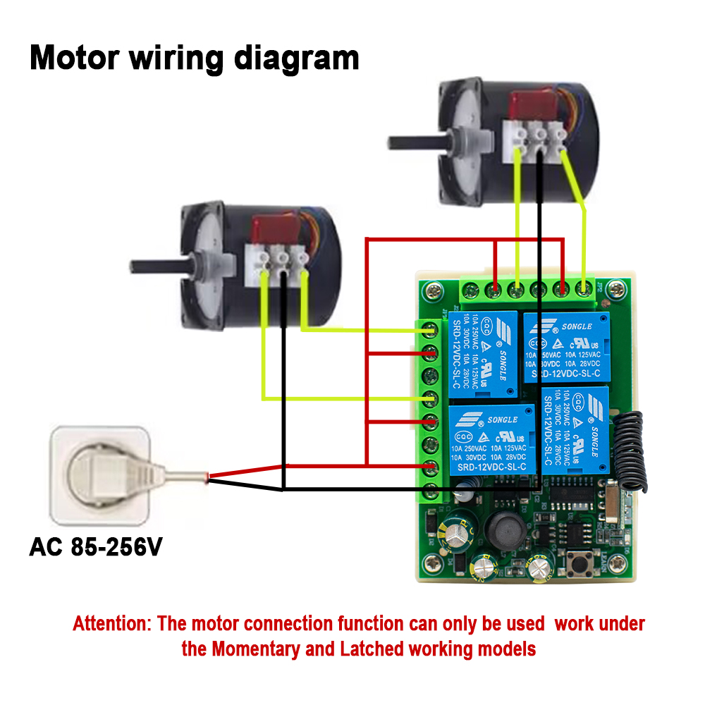 433Mhz Wireless Switch AC 85-2 - 433Mhz Receiver Module 리뷰 및 가격