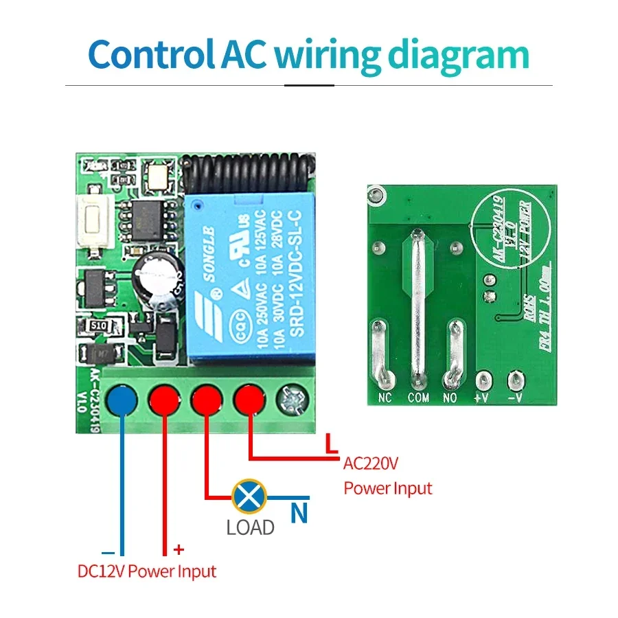 RF433MHz Wireless Switch Build - 433Mhz Receiver Module 리뷰 및 가격