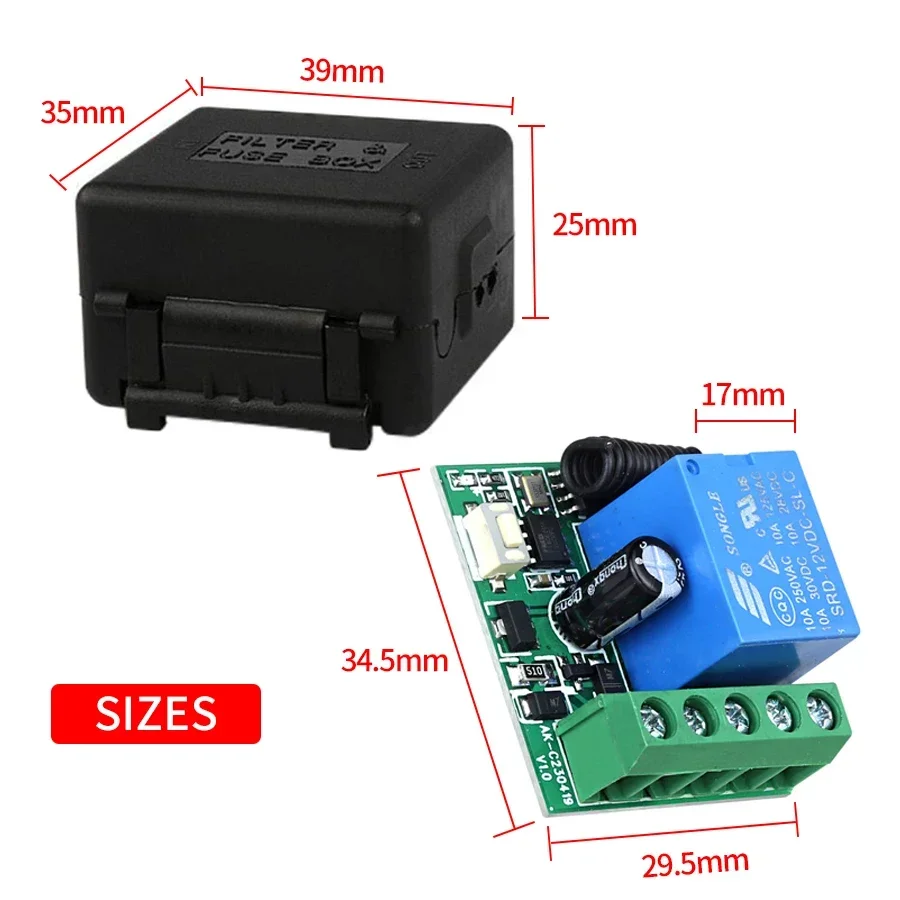 RF433MHz Wireless Switch Build - 433Mhz Receiver Module 리뷰 및 가격