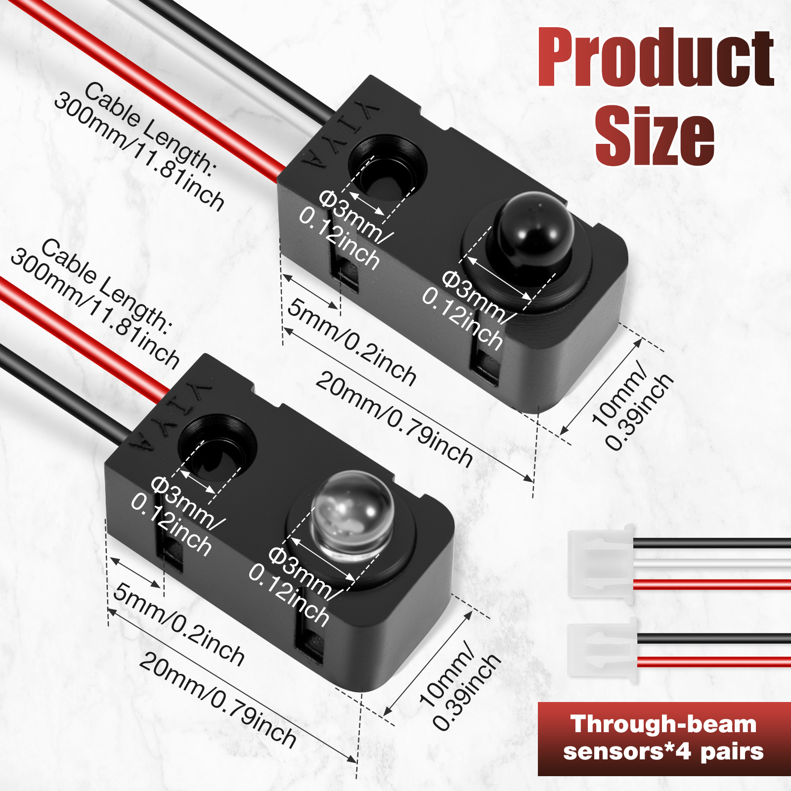 4 Pairs Infrared Break Beam Se - Diy Automation Projects 리뷰 및 가격