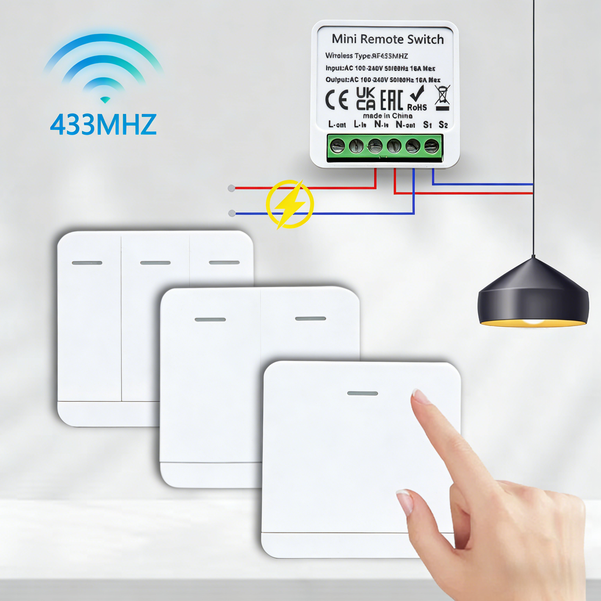 RF 433MHz Smart DIY Wireless S - Home Automation Systems Diy 리뷰 및 가격