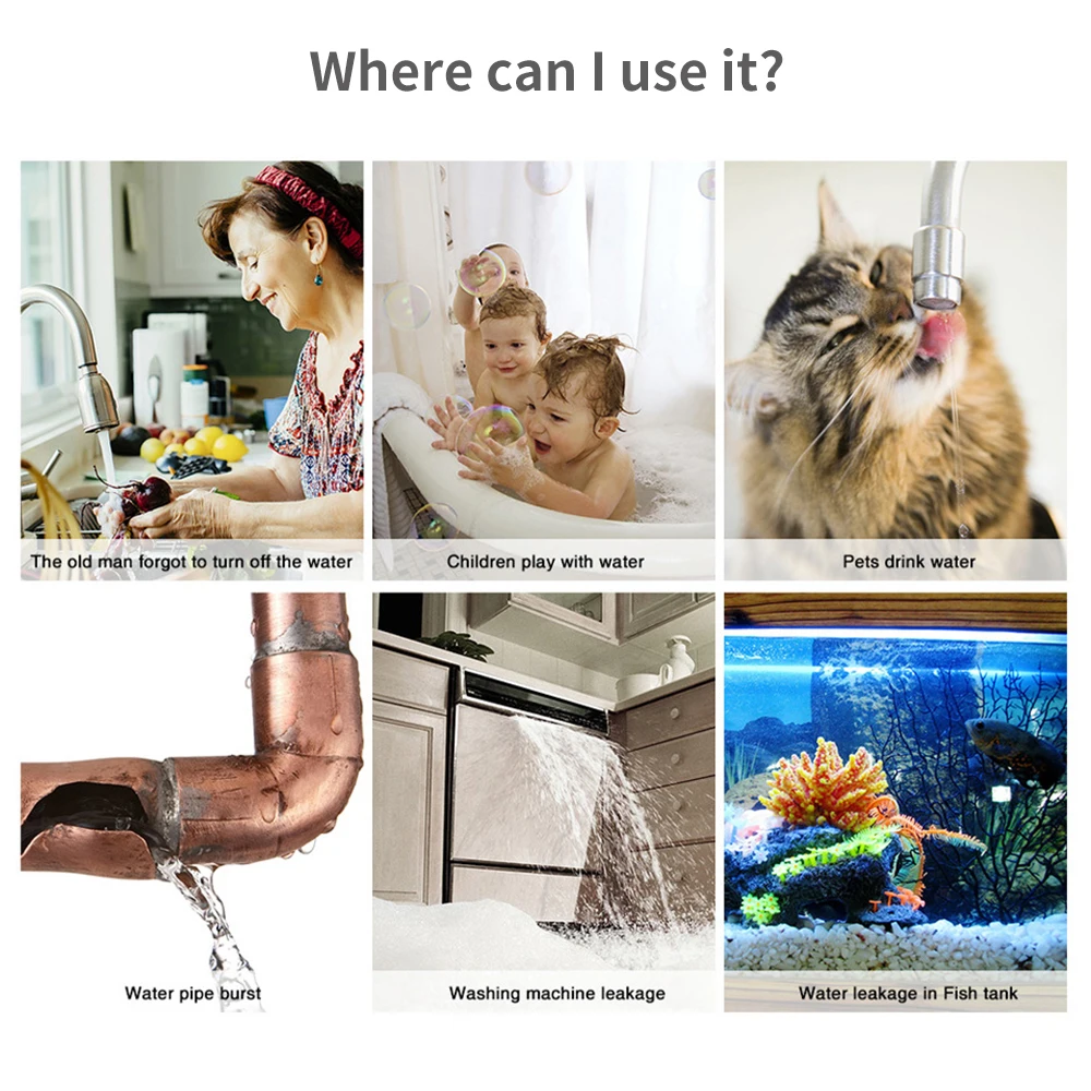 Tuya WiFi Zigbee Water Sensor  - Home Automation Technology 리뷰 및 가격