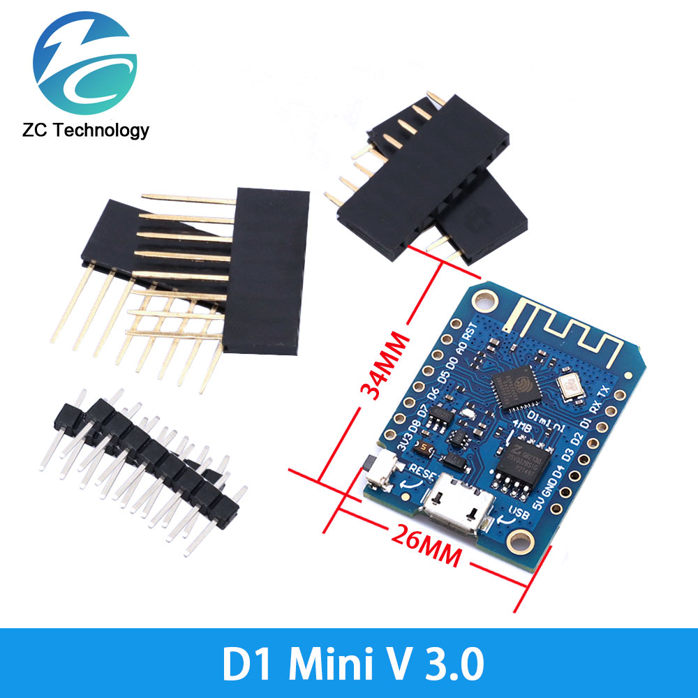 D1 Mini ESP8266 ESP-12F CH340G - Esp8266 Nodemcu Board 리뷰 및 가격