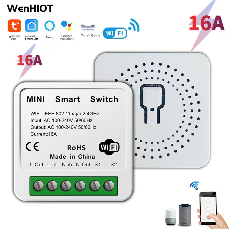 16A Tuya Zigbee 3.0 Mini Smart - Diy Home Automation Controller 리뷰 및 가격