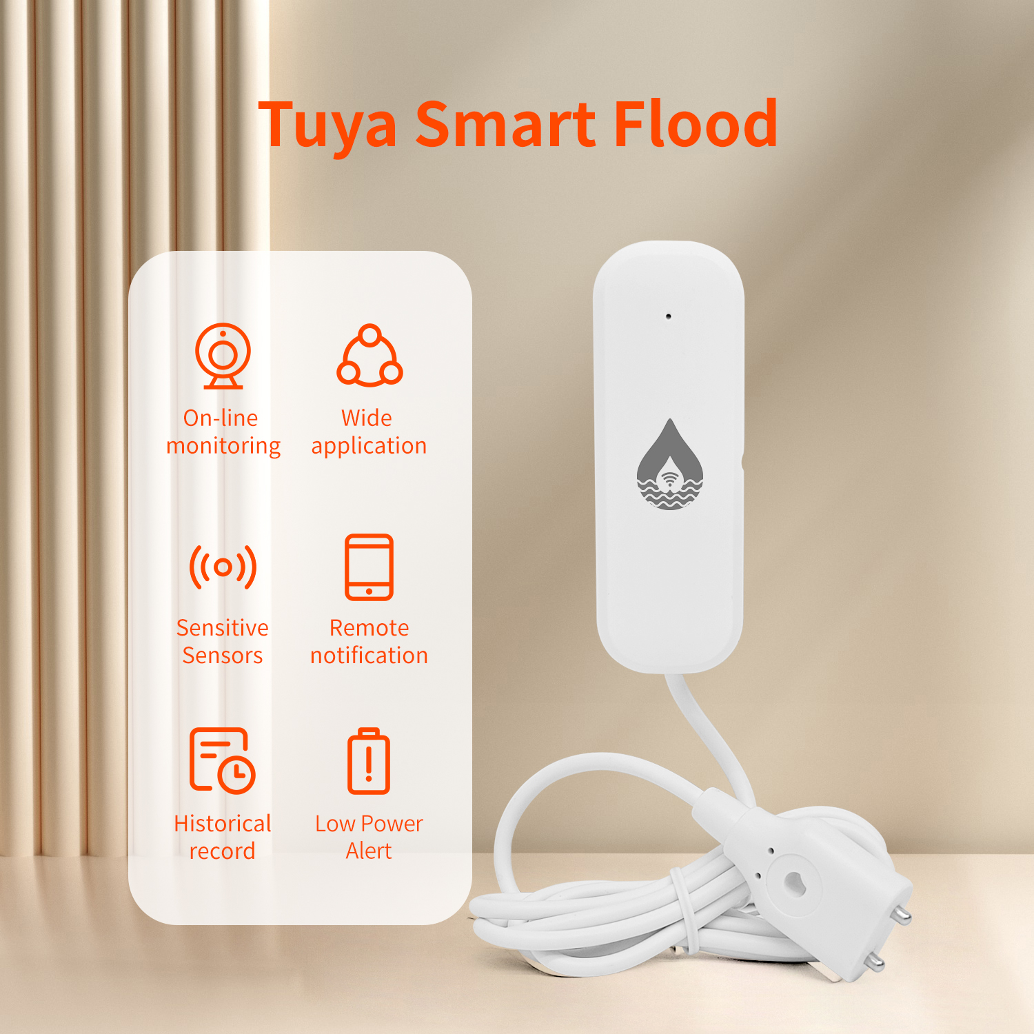 YFK Tuya WiFi Water Leakage Se - Home Automation Technology 리뷰 및 가격