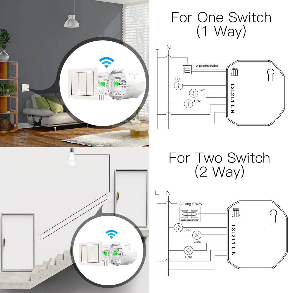 Wifi 3Gang 1/2 Way Mini DIY Li - Diy Home Automation Controller 리뷰 및 가격
