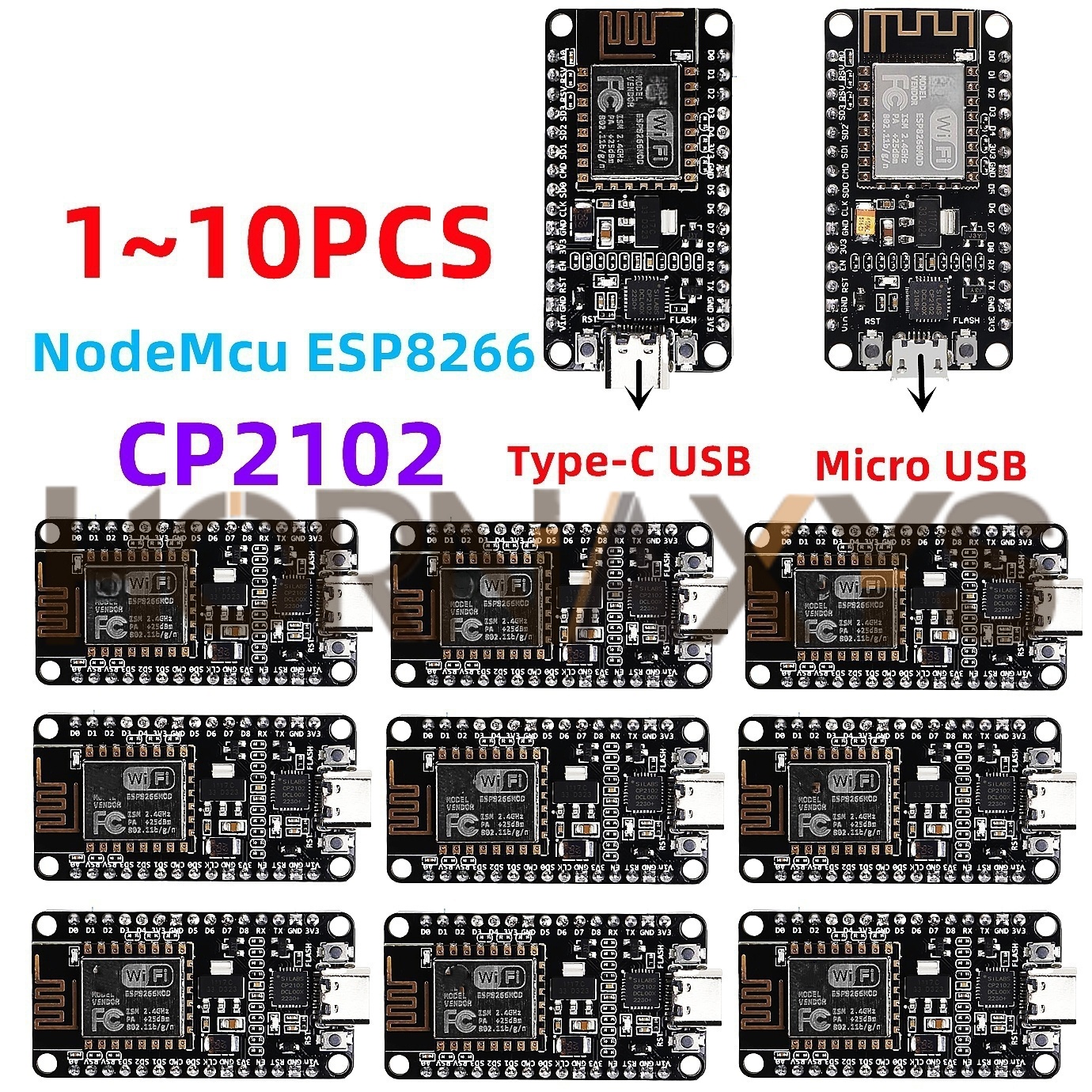 1-10PCS/Wireless Module CP2102 - Esp8266 Nodemcu Board 리뷰 및 가격