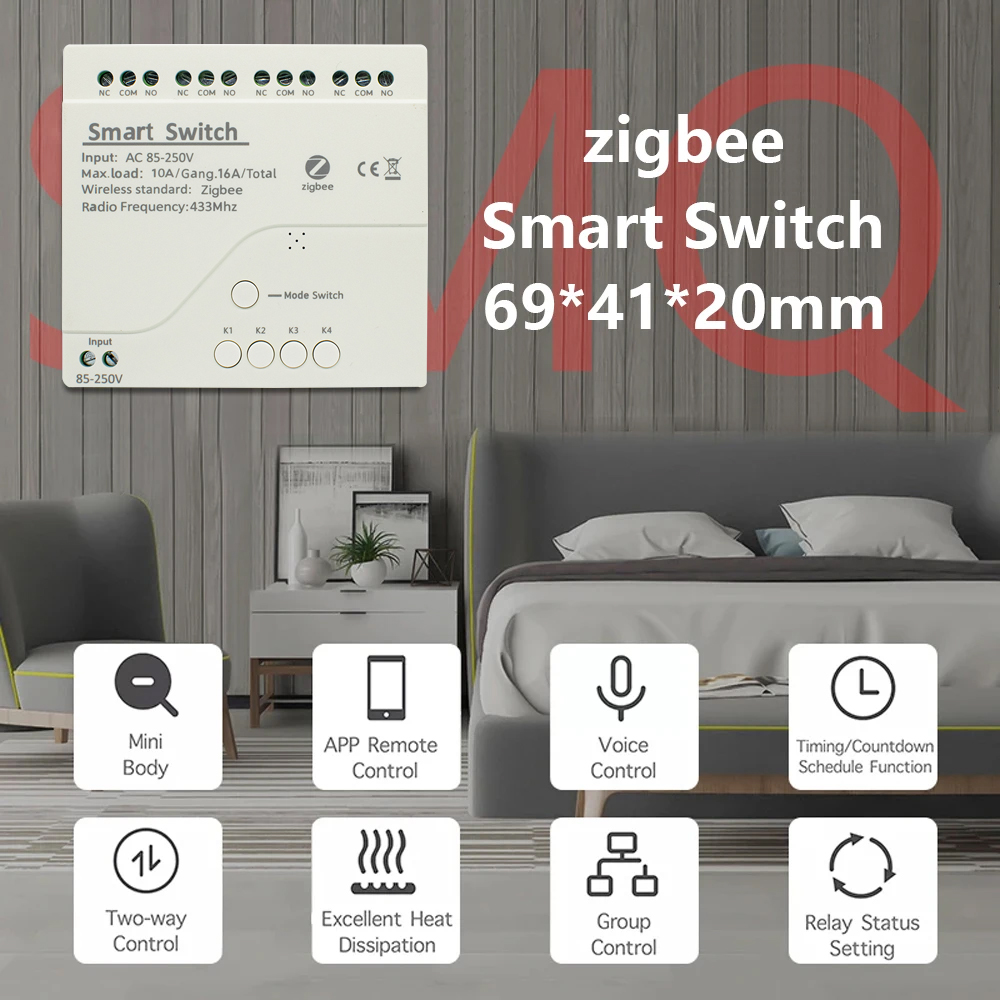Zigbee Smart Switch Wifi Relay - Home Automation Technology 리뷰 및 가격