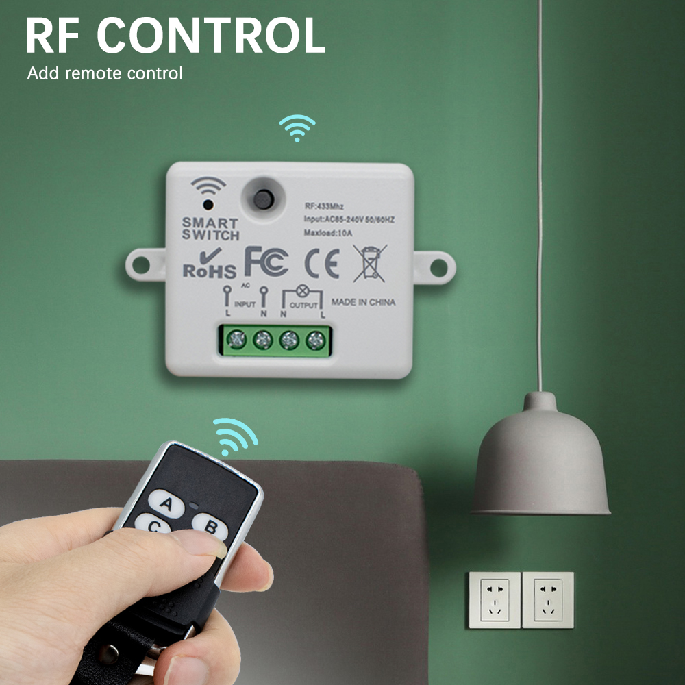 220V 1CH Wireless Remote Contr - 433Mhz Receiver Module 리뷰 및 가격