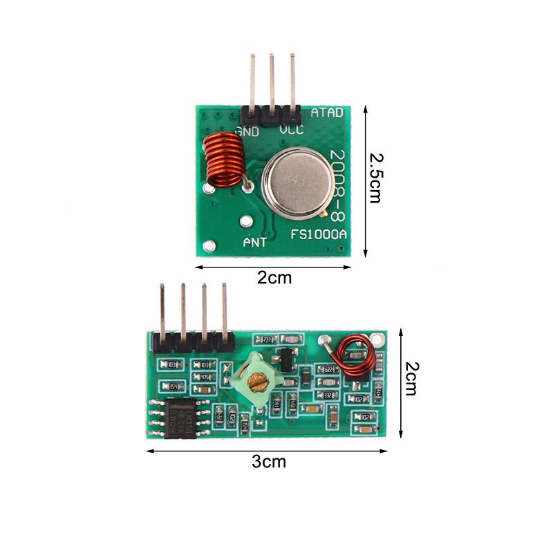 1/2Pcs 433MHZ 315MHZ Transmitt - 433Mhz Receiver Module 리뷰 및 가격