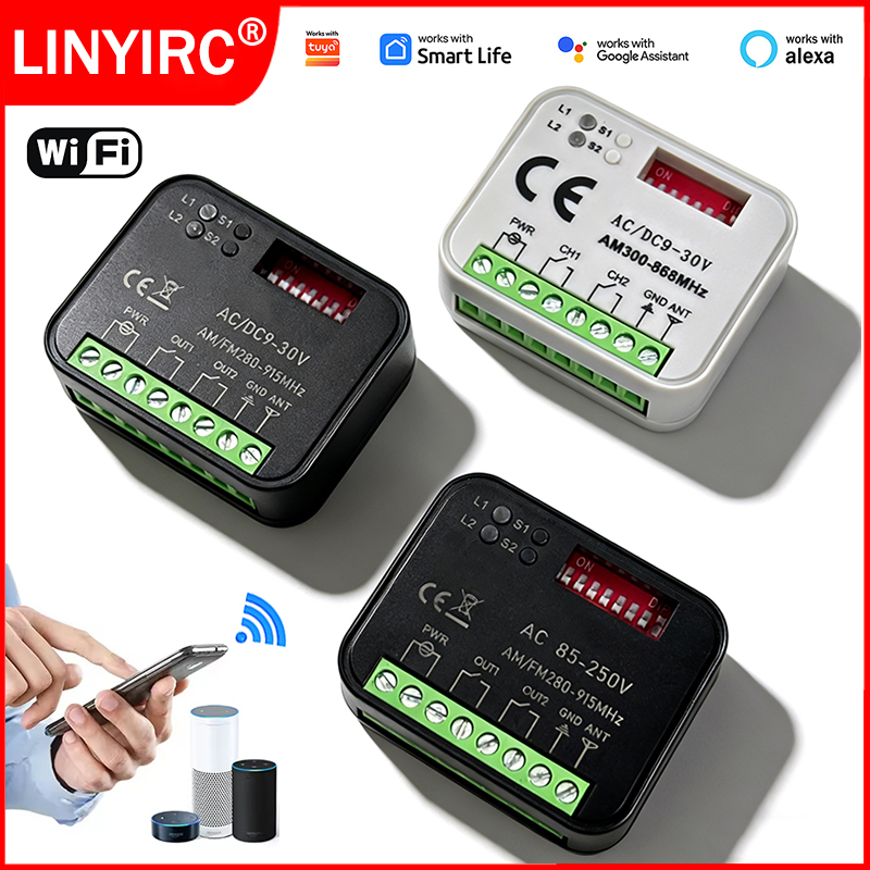 Works With Tuya Wifi 300-868MH - 433Mhz Receiver Module 리뷰 및 가격